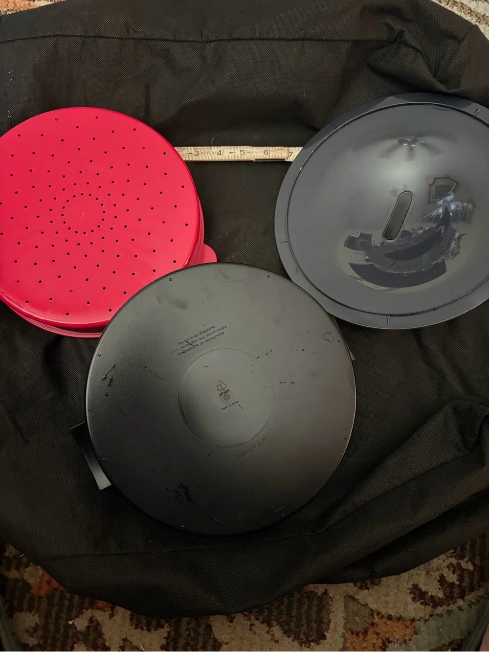 Tupperware strainer insert